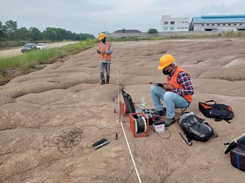 Surve Geolistrik Di Cibinong